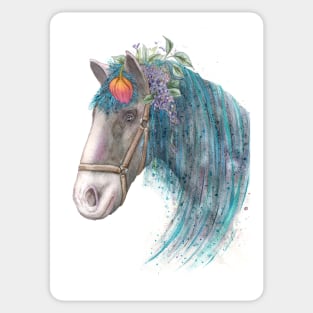 Mackinac Island Spring Horse Sticker